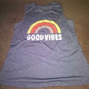Good vibes tank top